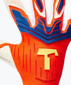 T1TAN Alien Gravity Red Junior Pro 2.0-Kinderen Keepershandschoenen Voor Kinderen|Alien Collectie