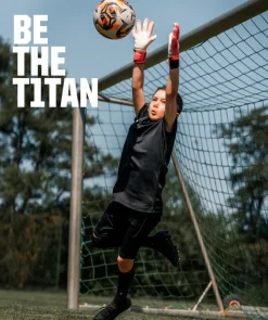 T1TAN Rebel 2.0 Fluo Pink Junior-Kinderen Rebel Collectie|Keepershandschoenen Voor Kinderen