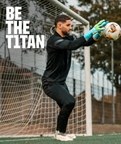 T1TAN Rebel 2.0 Sky Blue Junior Pro-Kinderen Keepershandschoenen Voor Kinderen|Rebel Collectie