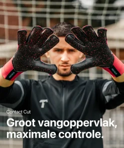 T1TAN Rebel 2.0 Solar Red- Rebel Collectie|Keepershandschoenen Voor Kinderen