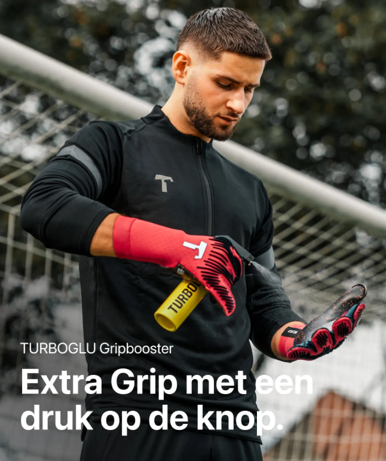 T1TAN Rebel 2.0 Solar Red- Rebel Collectie|Keepershandschoenen Voor Kinderen