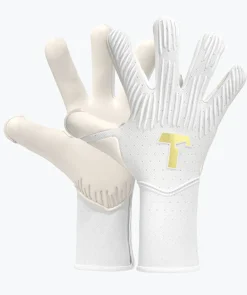 T1TAN Rebel 2.0 White-Out Junior Pro (FP)-Kinderen Met Fingersave|Keepershandschoenen Voor Kinderen