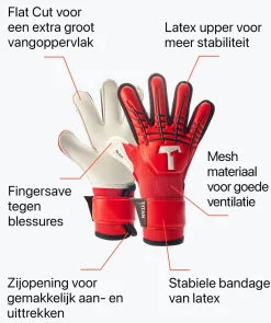 T1TAN Red Beast Junior 3.0 (FP)-Kinderen Beast Collectie|Met Fingersave