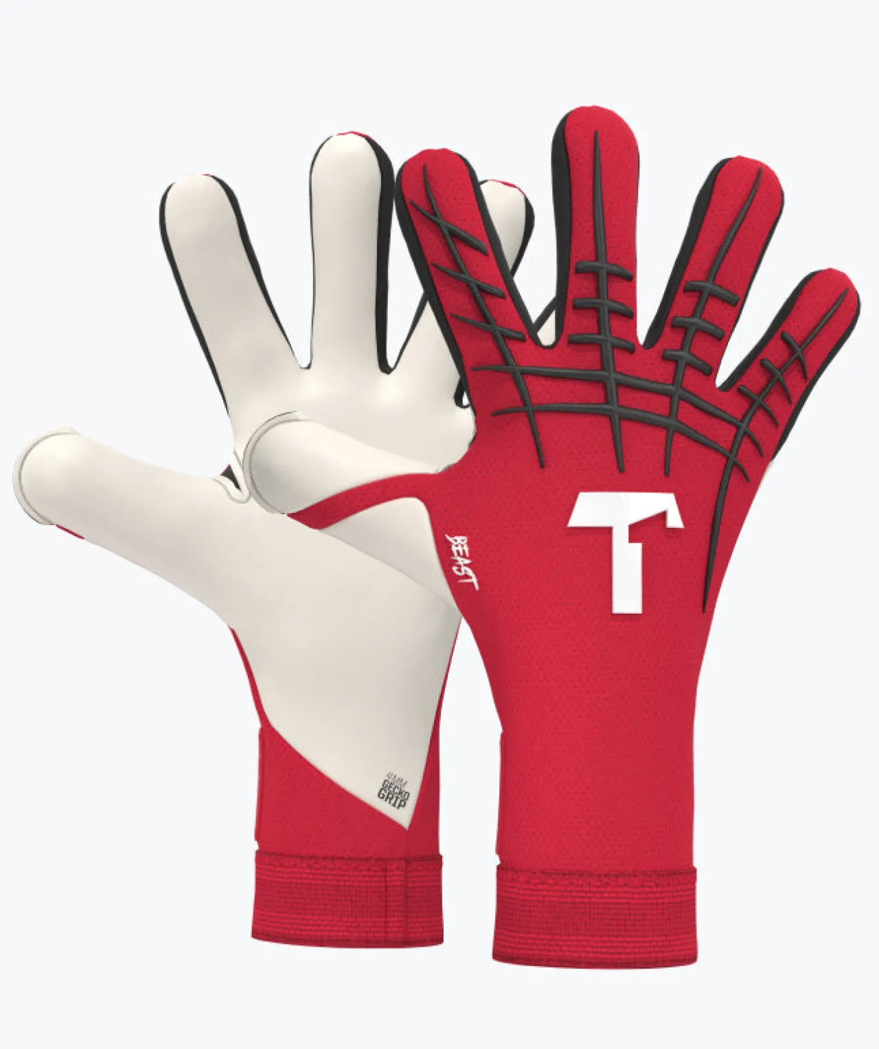 T1TAN Red Beast Junior Pro 3.0-Kinderen Keepershandschoenen Voor Kinderen|Beast Collectie