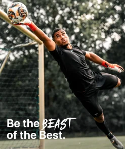 T1TAN Red Beast Junior Pro 3.0 (FP)-Kinderen Keepershandschoenen Voor Kinderen|Met Fingersave