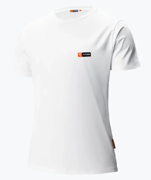 T1TAN T-Shirt Wit- T-Shirts