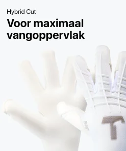 T1TAN White Beast Junior Pro 3.0-Kinderen Keepershandschoenen Voor Kinderen|Beast Collectie