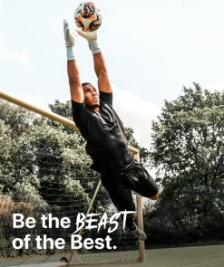 T1TAN White Beast Junior Pro 3.0 (FP)-Kinderen Met Fingersave|Keepershandschoenen Voor Kinderen